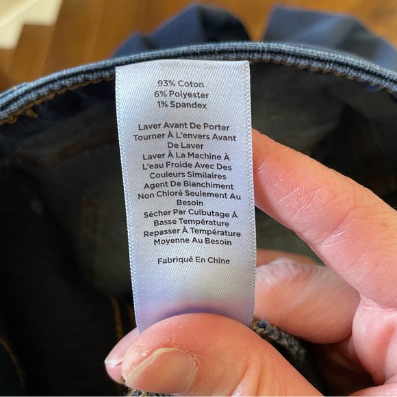 Talbots Slim Ankle Blue Denim Women’s Jeans Size 8 - Picture 4 of 5